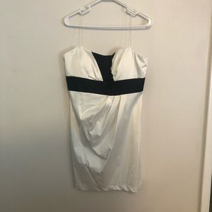 White and black Charlotte russe dress